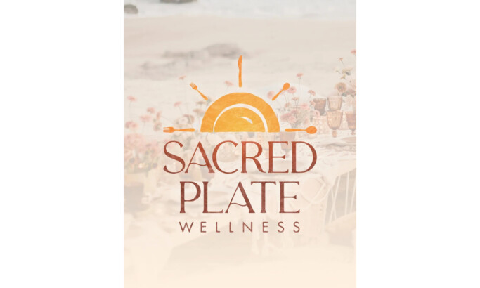 Sacred Plate Wellness logo design by Art Saavy
