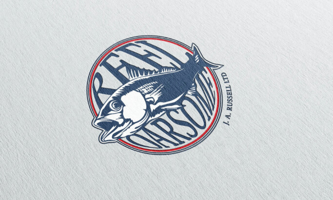 Reel Oarsome logo design by Kate Evans
