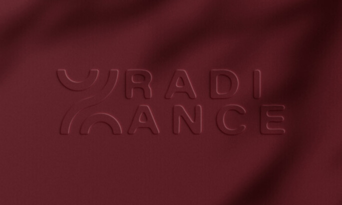 Radiance logo design by Studio Flowmo.