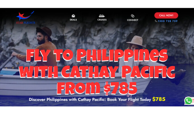 Star Flights website design by Kreatives