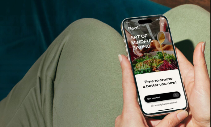 Realwellness app design by CreativeWave