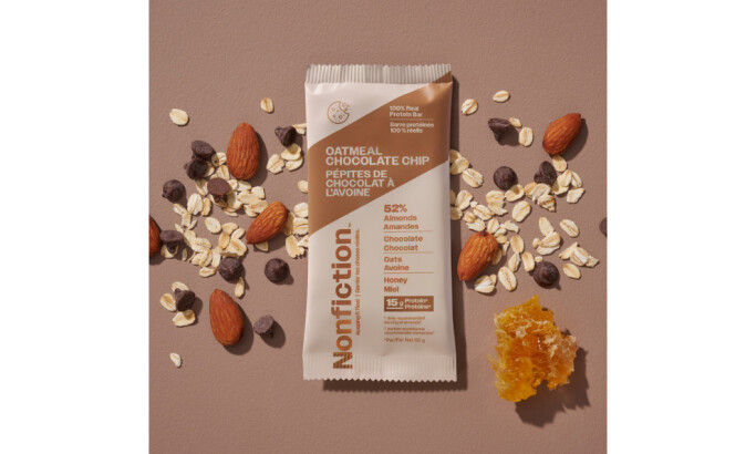 Nonfiction Protein Bar packaging design by Coastlines