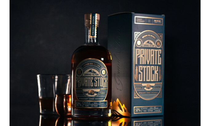 Grand Teton Distillery Packaging Design by Barnett Brand Co.