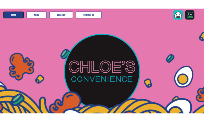 Chloe’s Convenience Website Design by AQRedited
