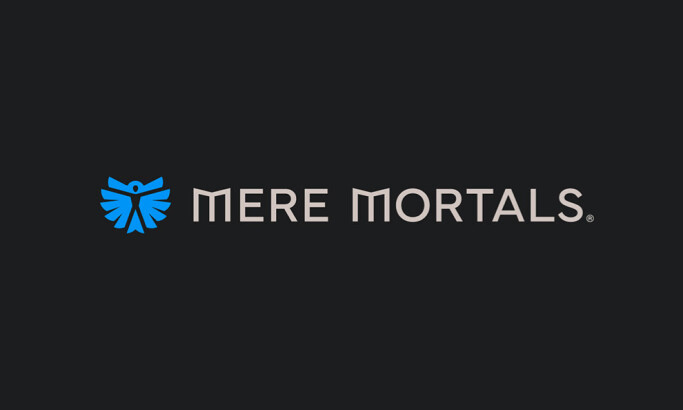 Mere Mortals logo design by Vin Rangonese.