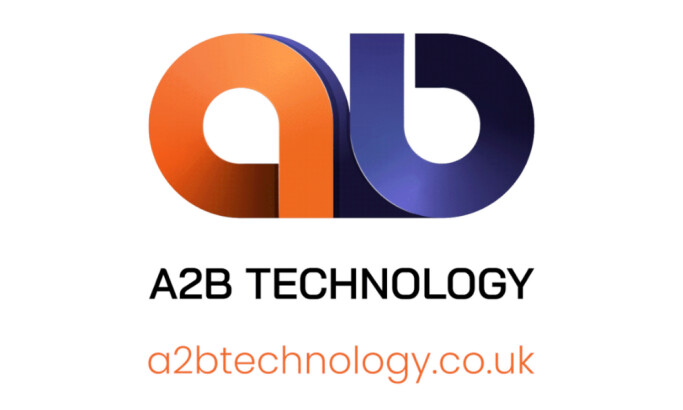 A2B Technology Logo Design by The Inspired Fox