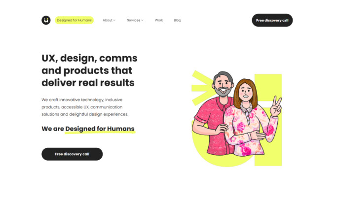 Designed for Humans Website Design