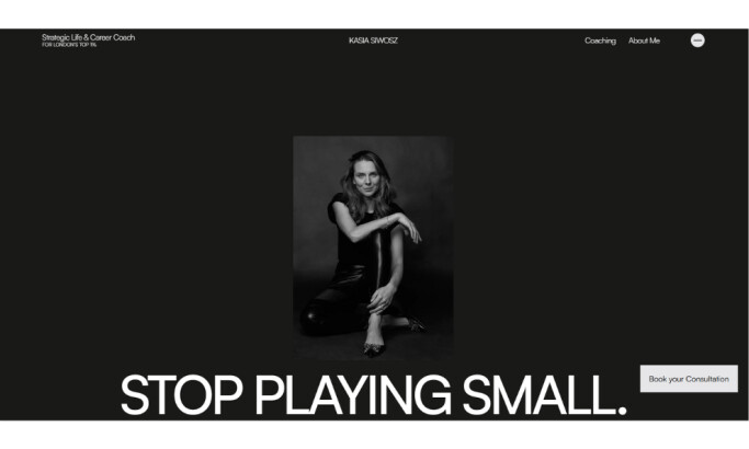 Kasia Siwosz Website Design by The Moss WDS Inc