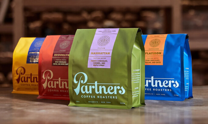 Partners Coffee Packaging Design by Brendan McAuliffe