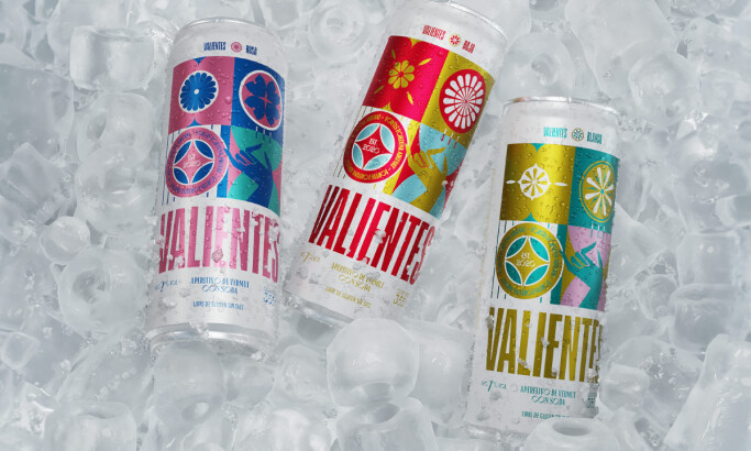 Valientes packaging design by Guapo./ Design Studio.