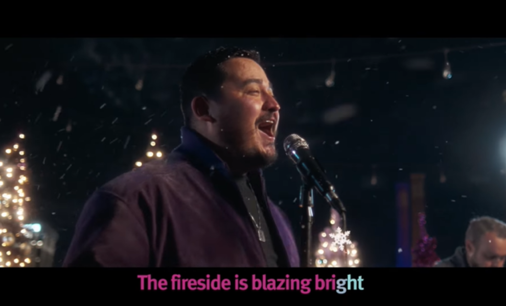 Helmer Noel performs "This Christmas''