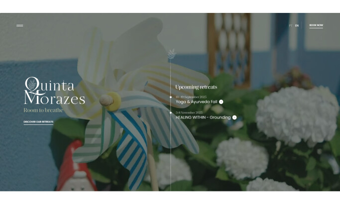 Quinta Morazes Website Design by Phaze Design