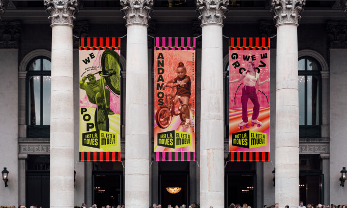 East L.A. Moves Print Design by Carolina Ibarra-Mendoza