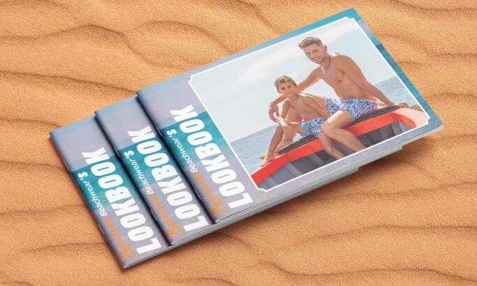 Ramatuelle Beachwear Catalogue Print Design by Sheer Creative