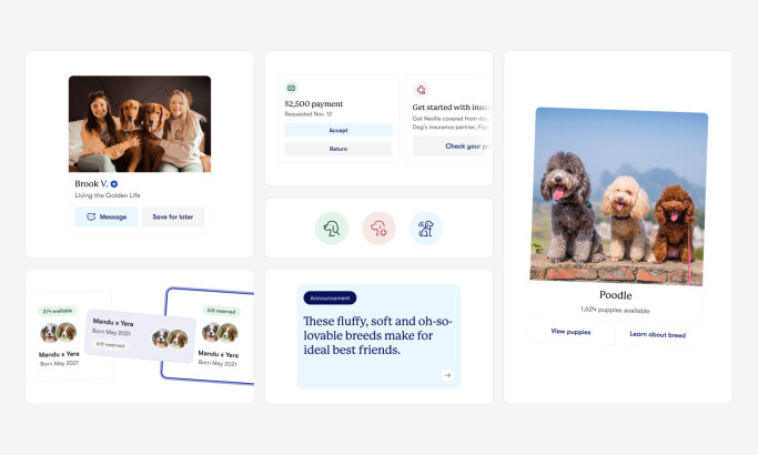 Good Dog App Design by Tomasz Zelmański