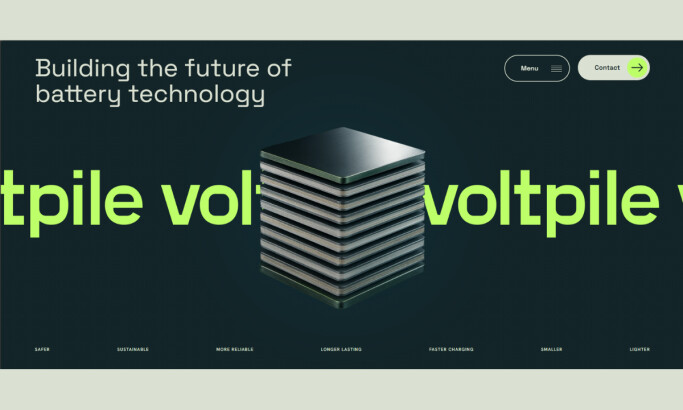 voltpile website design