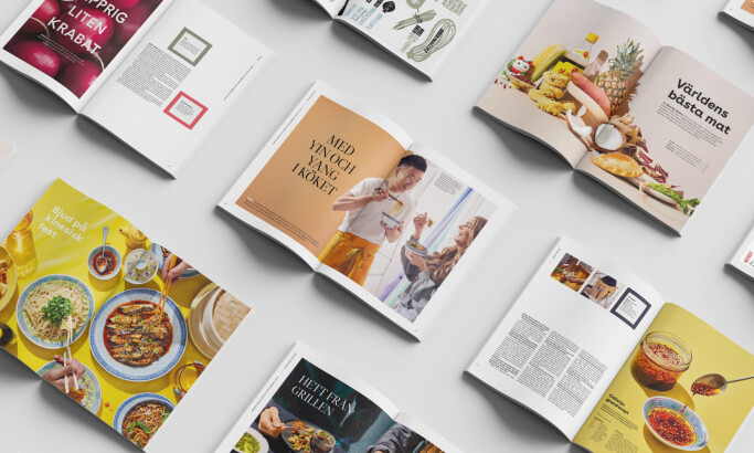 Mathem Magazine Print Design by Erik Weidenhielm