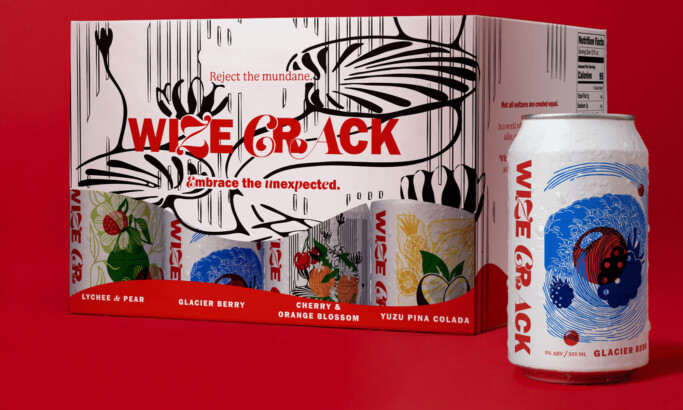 Wize Crack Packaging Design by Kit Harmer Creative