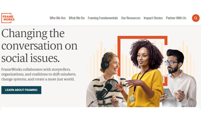 FrameWorks Institute website design by Constructive.