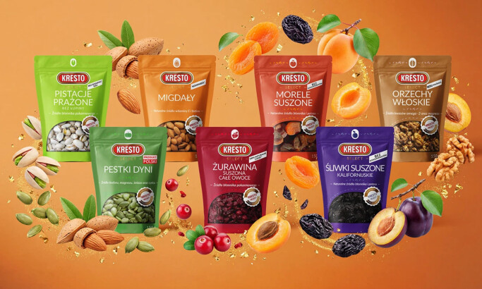 Kresto packaging design by Łukasz Podwysocki.