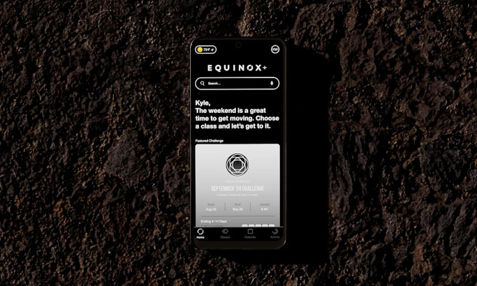 Equinox App Design by Kyle Creative Studio