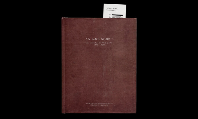 A Love Story print design by Tiffany Wong.