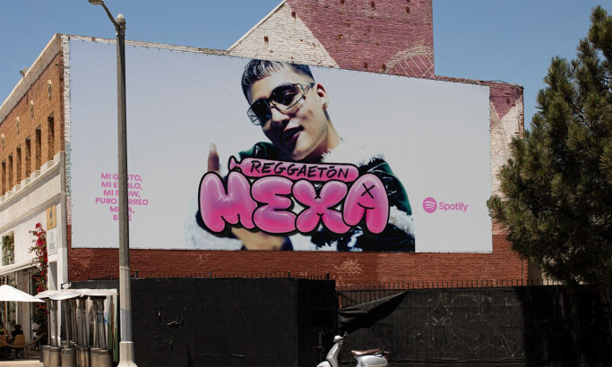 Spotify - Reggaeton Mexa Print Design by Vasava