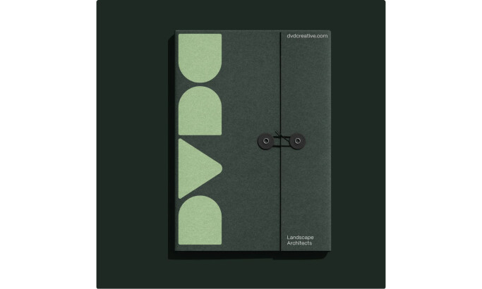 David Volz Landscape Architects Print Design by Reform Studio LLC