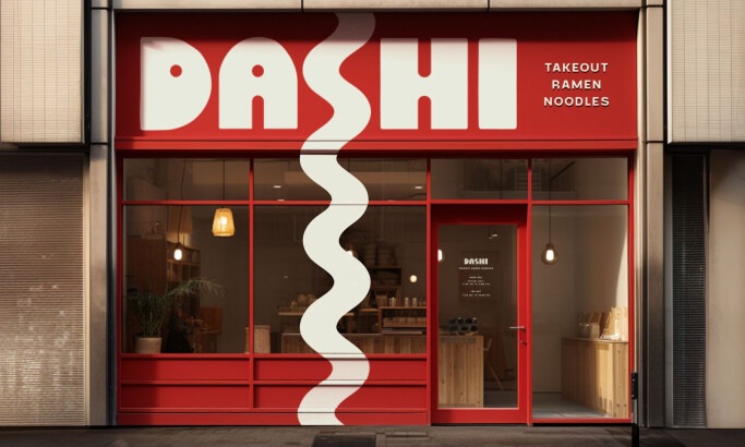 DASHI Ramen Print Design by Super Studio