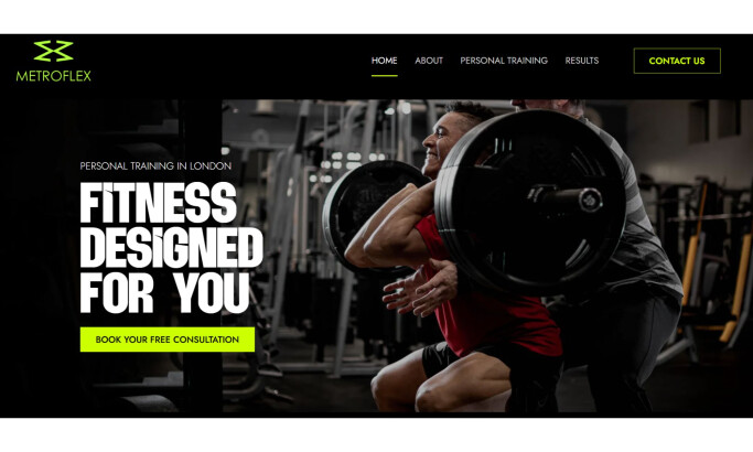 Metroflex Website Design by Mushy Media Group