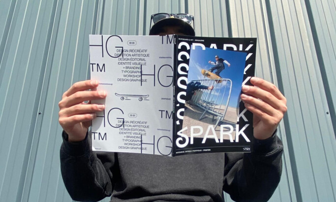 Spark Vol.6 Print Design by Habillage Graphique