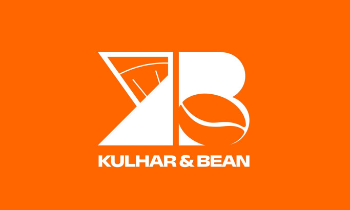 Kulhar and Bean logo design by Ashish Antony.