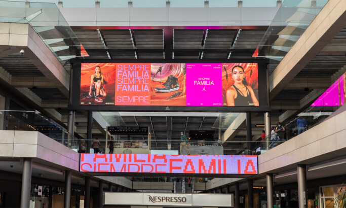 Nike Siempre Familia print design by YuanyuanSu.