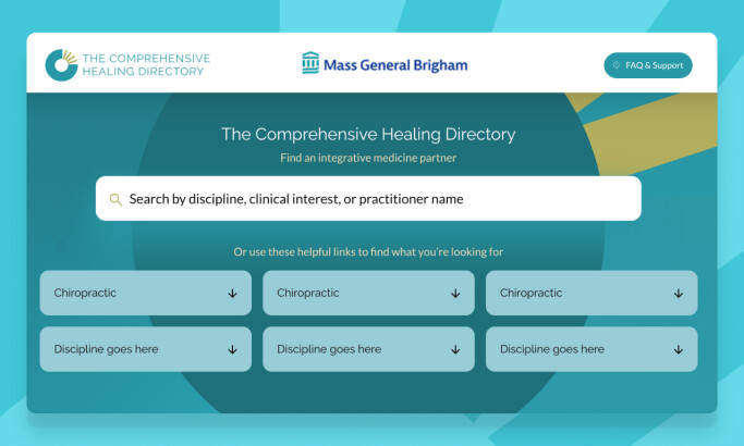 Mass General Brigham Website Design by GoingClear