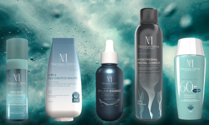 Marianas Mirror packaging design by Haus of Rogue.