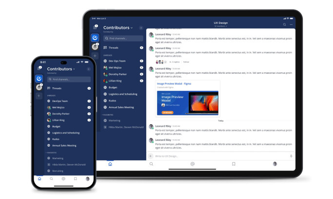 Mattermost App Design by Matthew Birtch Design