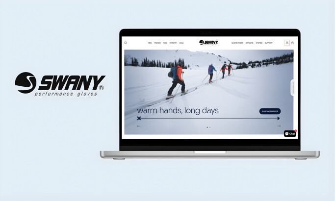 Swany website design by TMFL Studio.