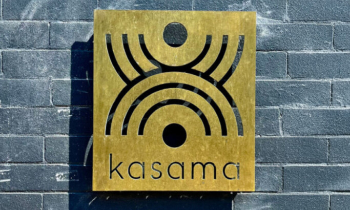 Kasama logo design by Lauren Richards.
