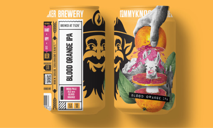 Tommyknocker Brewery packaging design by Ember Design LLC.
