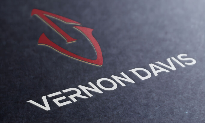 Vernon Davis logo design by Copa Design.