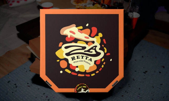 Zaretta Pizzeria Print Design by Yannis Fernandes