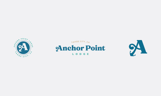 Anchor Point Lodge Logo Design
