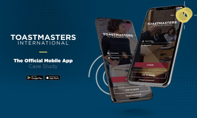 Toastmasters International App Design by Nolan Carrion