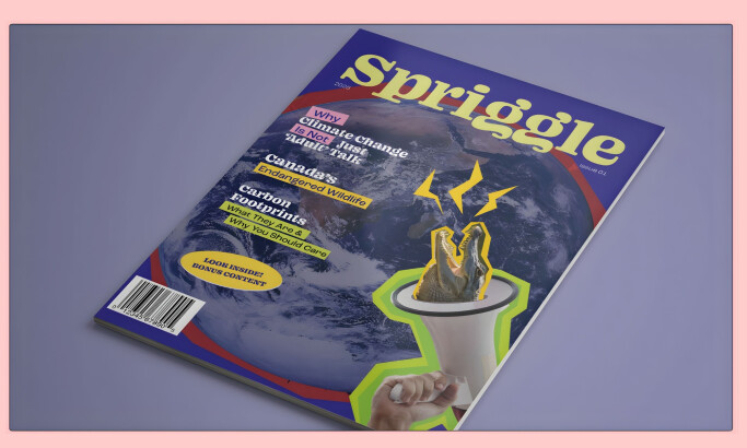 Spriggle Print Design by Ruth Pereira