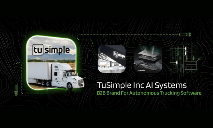 TuSimple Logo Design by Drawbot Design