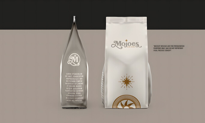 Mojoes Drinks Packaging Design by Phelps Design Studio