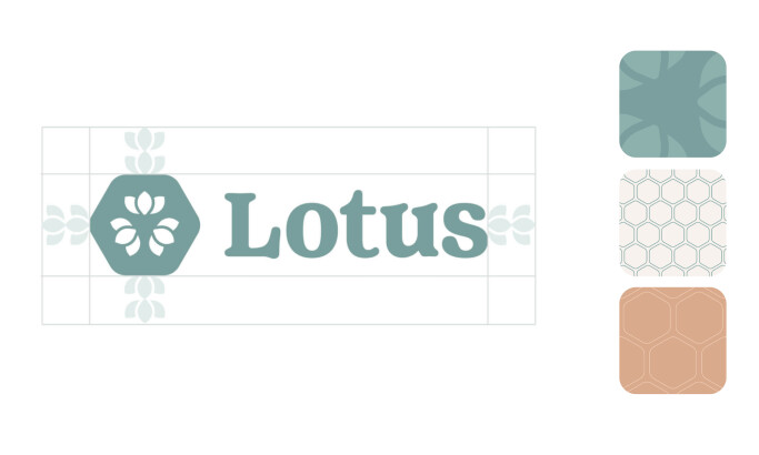 Lotus Medical logo design by Emilie Brunet.