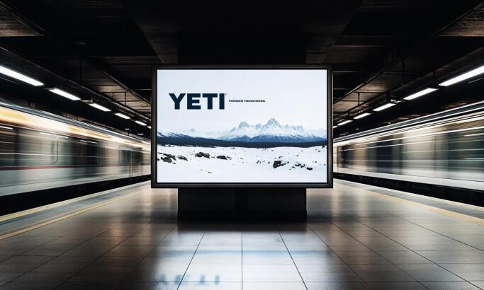 YETI Forged Toughness Poster Campaign by Rachel Turk