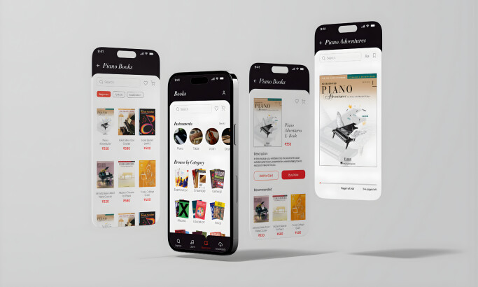 Furtados Music Learning App Design for iOS & Android