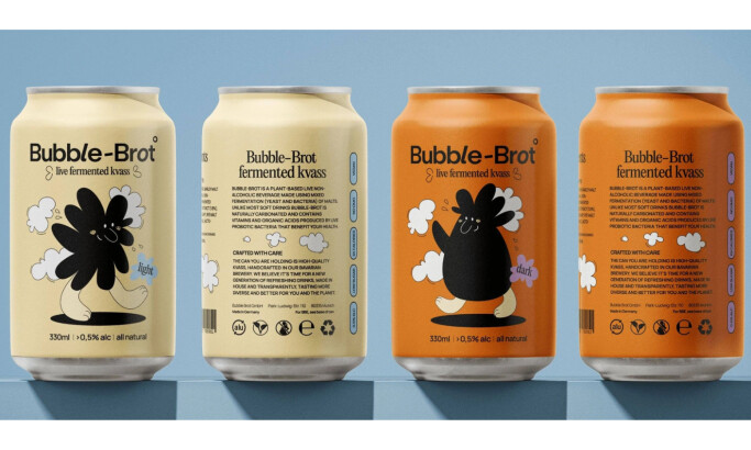 Bubble-Brot packaging design by Iryna Kram.